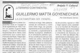 Guillermo Matta Goyonechea  [artículo] Oriel Alvarez Gómez