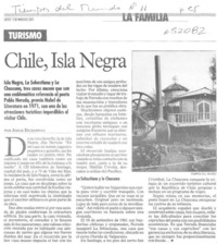 Chile, Isla Negra  [artículo] Jorge Dickerman