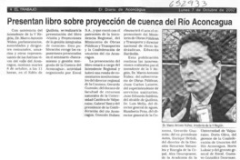 Presentan libro sobre proyección de cuenca del Río Aconcagua  [artículo]