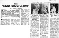 Manuel viudo de Carreño  [artículo] M. Eugenia Di Doménico.