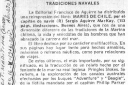 Tradiciones navales  [artículo] Andrés Aburto.