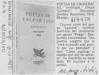 Poetas de Valparaíso.