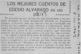 Los mejores cuentos de Edesio Alvarado  [artículo] Alberto Arraño.