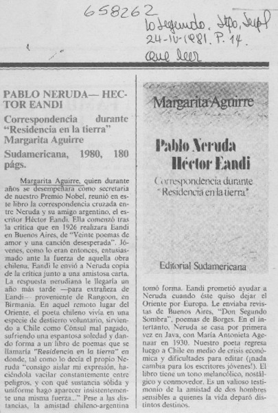 Pablo NerudaHéctor Eandi.