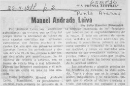 Manuel Andrade Leiva