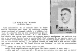 Los mejores cuentos de Pablo García