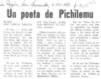 Un poeta de Pichilemu