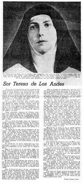 Sor Teresa de Los Andes