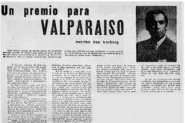 Un Premio para Valparaíso