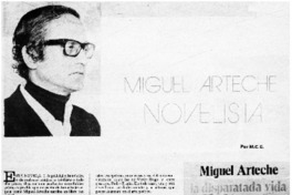 Miguel Arteche novelista