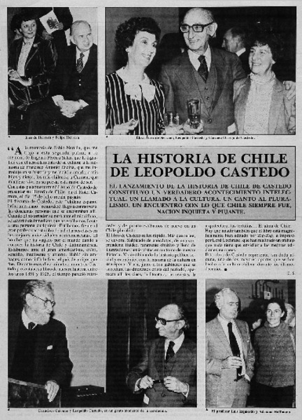 La Historia de Chile de Leopoldo Castedo