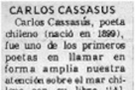 Carlos Cassasus