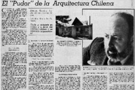El "pudor" de la arquitectura chilena.