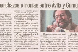 Charchazos e ironías entre Avila y Gumucio : [Entrevista]