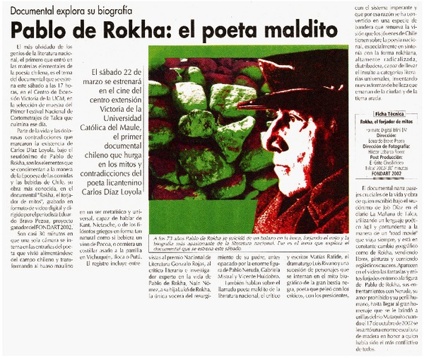 Pablo de Rokha: el poeta maldito.