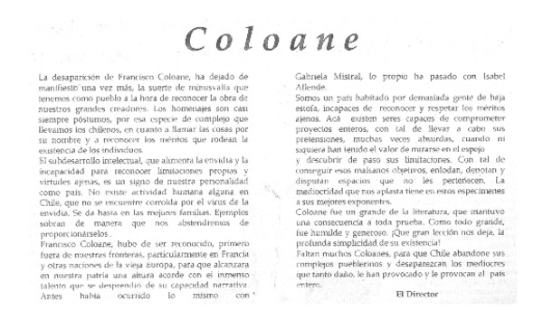 Coloane.