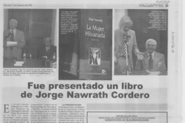Fue presentado un libro de Jorge Nawrath Cordero.