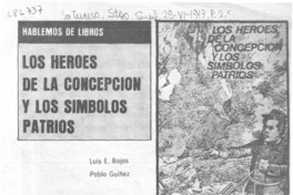 Los héroes de La Concepción y los símbolos pátrios.