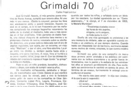 Grimaldi 70
