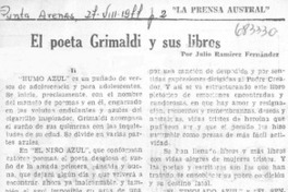 El poeta Grimaldi y sus libros