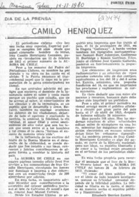 Camilo Henríquez