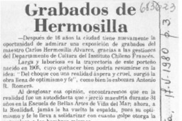 Grabados de Hermosilla.