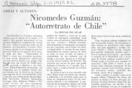 Nicomedes Guzmán, "Autorretrato de Chile"