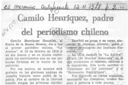 Camilo Henríquez, padre del periodismo chileno