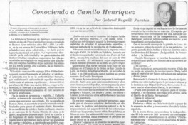 Conociendo a Camilo Henríquez