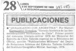 "¡Dialogando con Argentina!".
