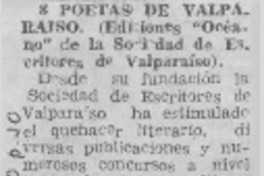 8 poetas de Valparaíso