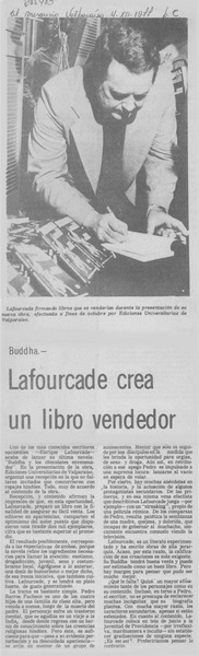 Lafourcade crea un libro vendedor.