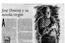 José Donoso y su novela virgen