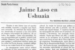 Jaime Laso en Ushuaia