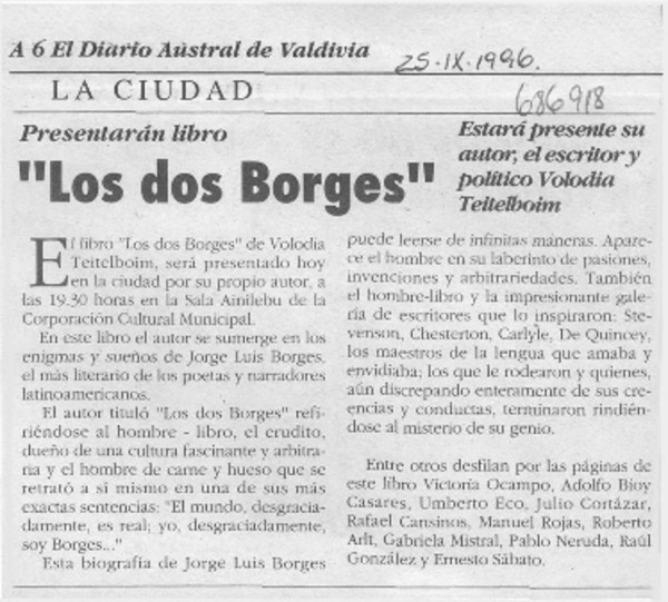 Los Dos Borges.