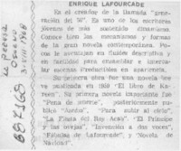 Enrique Lafourcade.