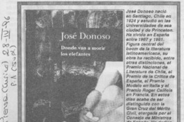 José Donoso.