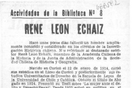 René León Echaiz.