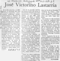 José Victorino Lastarria