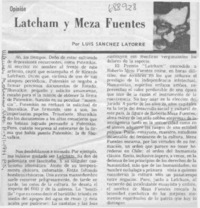 Latcham y Meza Fuentes