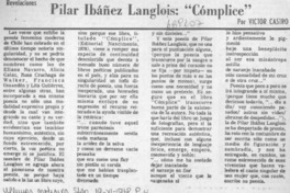 Pilar Ibáñez Langlois, "Cómplice"
