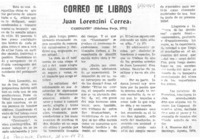 Juan Lorenzini Correa: "caminante"