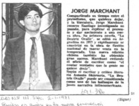 Jorge Marchant.