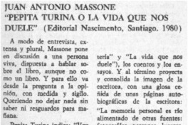 Juan Antonio Massone.