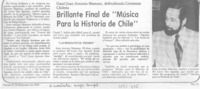 Brillante final de "música para la historia de Chile".