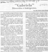 Gabriela"