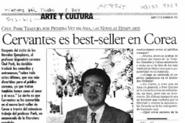 Cervantes es best-seller en Corea  [artículo] Manuel Carretero.
