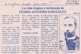 La vida trágica y torturada de Pedro Antonio González