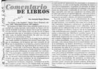 "La bella y las bestias"  [artículo] Antonio Rojas Gómez.