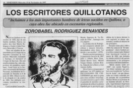 Zorobabel Rodríguez Benavides